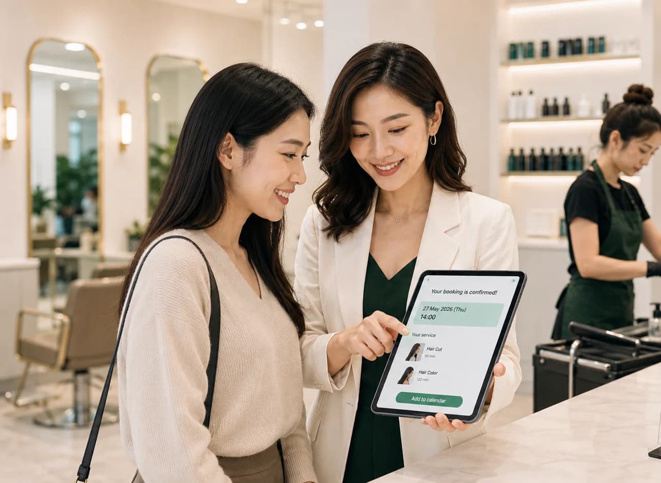 LINE reminders for salons in Thailand: reduce no-shows without more admin