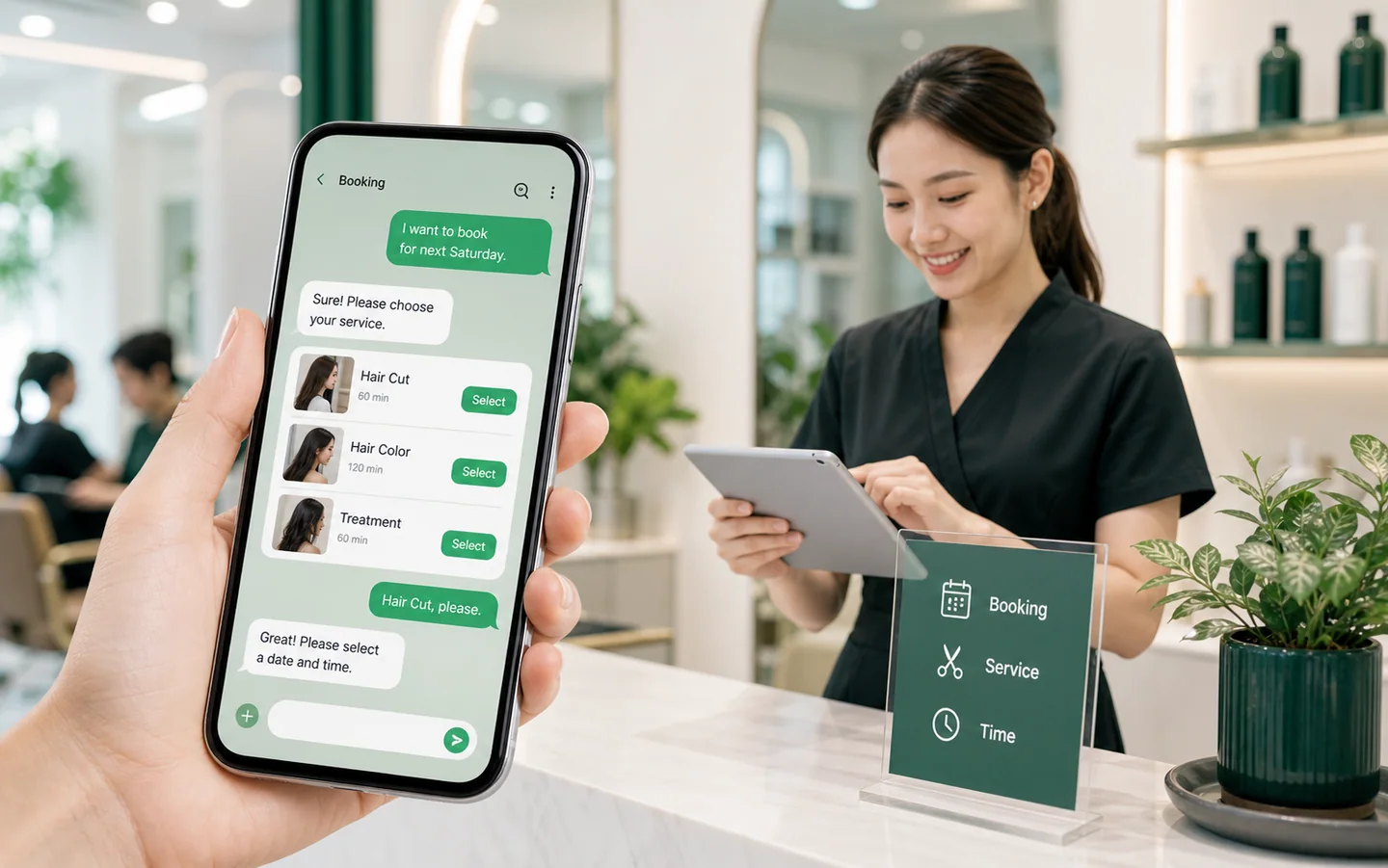 Online booking for salons in Thailand: what owners need to control